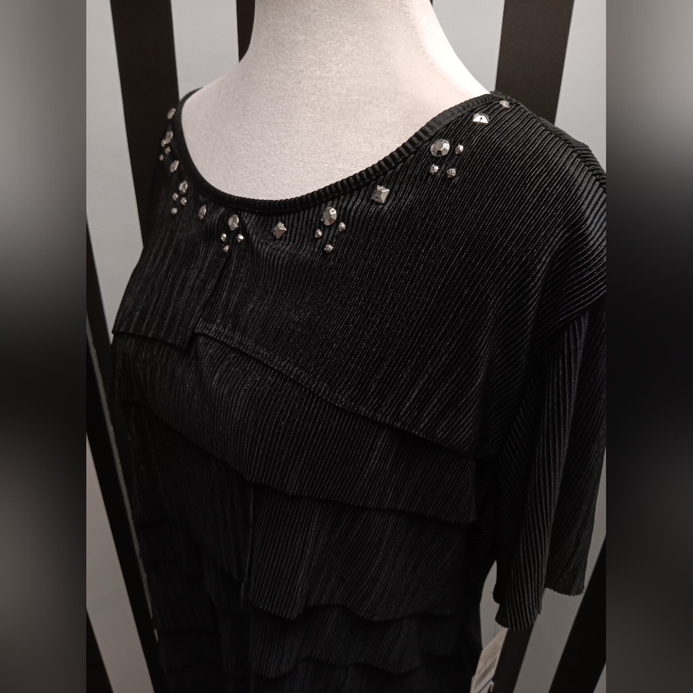 NWT Black Blouse - Picture 4 of 8